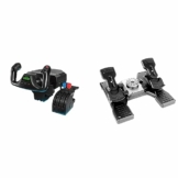 Logitech G Saitek PRO Flight Yoke System + Logitech G Saitek PRO Flight Rudder Pedals - 1